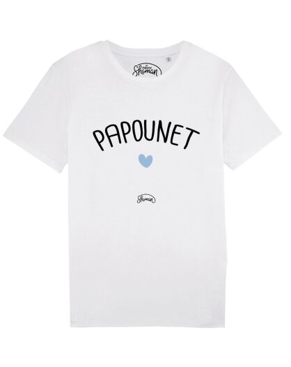 T-shirt Papounet  blanc